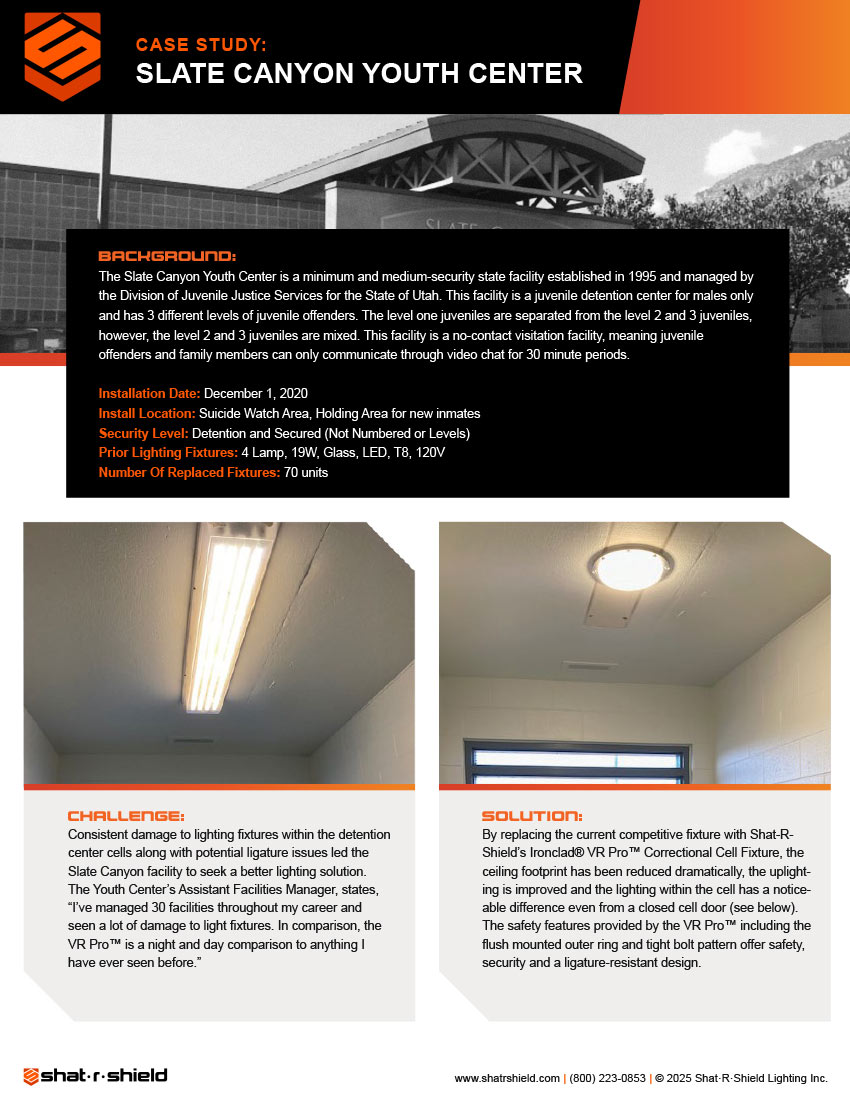Slate Canyon Youth Center PDF Cover