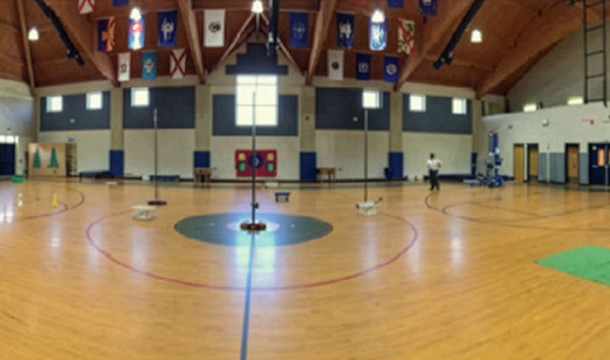 South Shades Crest Elementary after LED high bay installation